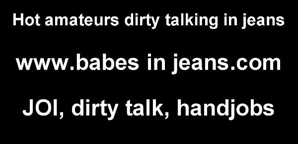  Wearing ripped jeans makes my pussy wet